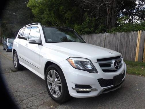 White 2014 Mercedes-Benz GLK-Class GLK 350 4MATIC