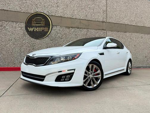Snow White Pearl 2015 Kia Optima SXL Turbo
