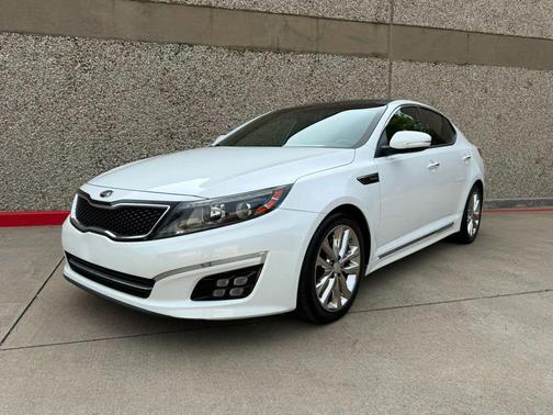 Snow White Pearl 2015 Kia Optima SXL Turbo
