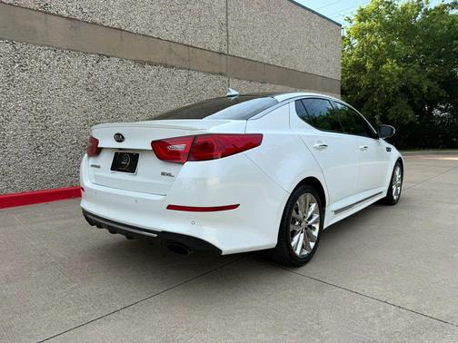 Snow White Pearl 2015 Kia Optima SXL Turbo