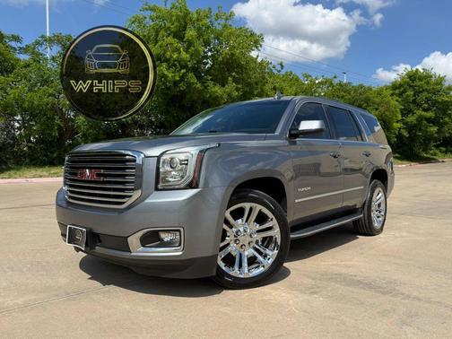 Satin Steel Metallic 2019 GMC Yukon SLT