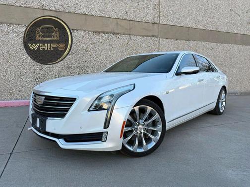 Crystal White Tricoat 2017 Cadillac CT6 3.6L Luxury