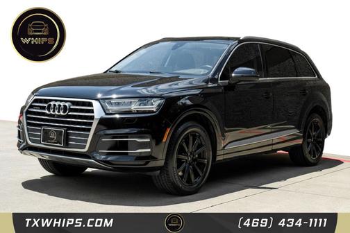 Black 2019 Audi Q7 45 Premium Plus