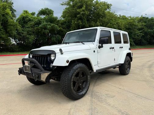 Bright White Clearcoat 2015 Jeep Wrangler Unlimited Sport