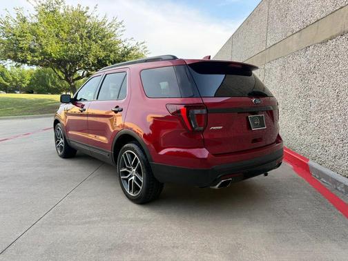 Ruby Red Metallic Tinted Clearcoat 2016 Ford Explorer Sport