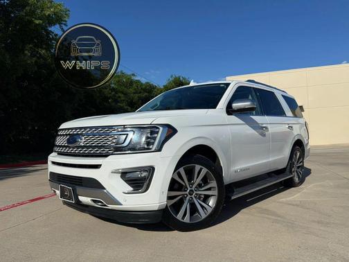 Star White Metallic Tri-Coat 2021 Ford Expedition Platinum