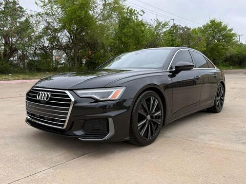 Black 2019 Audi A6 55 Premium Plus