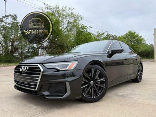 Black 2019 Audi A6 55 Premium Plus