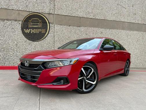 San Marino Red 2021 Honda Accord Sport SE 1.5T