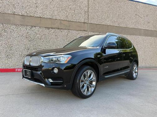 Black 2017 BMW X3 xDrive28i