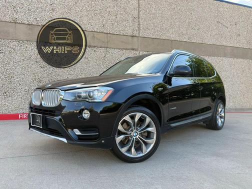 Black 2017 BMW X3 xDrive28i