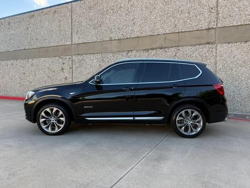 Black 2017 BMW X3 xDrive28i