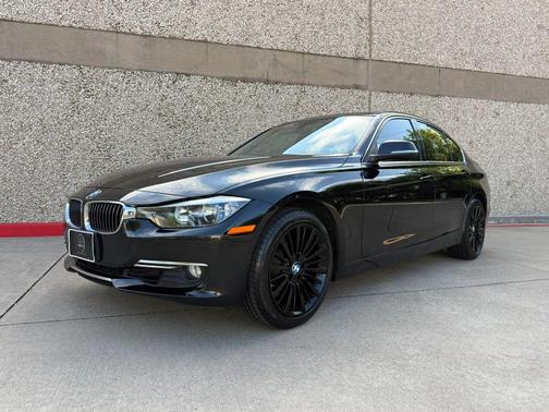 Black 2015 BMW 328 328i Sedan 4D