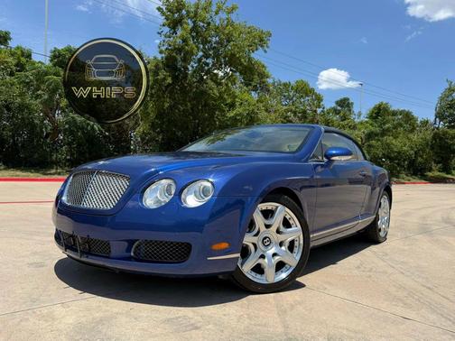 Blue 2008 Bentley Continental GT Base