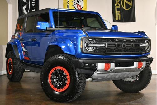Velocity Blue Metallic 2024 Ford Bronco Raptor