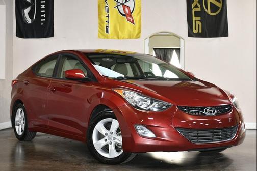Red Allure 2013 Hyundai ELANTRA GLS
