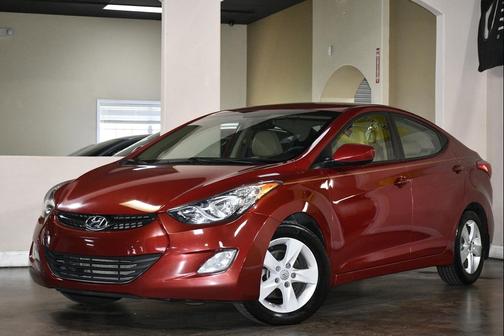 Red Allure 2013 Hyundai ELANTRA GLS