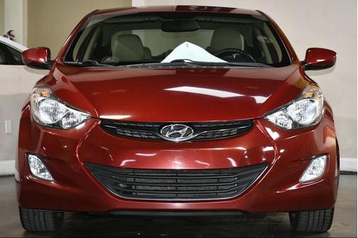 Red Allure 2013 Hyundai ELANTRA GLS