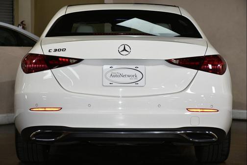 Polar White 2023 Mercedes-Benz C-Class Sedan