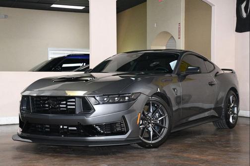 Carbonized Gray Metallic 2024 Ford Mustang Dark Horse Fastback