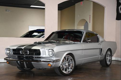 Silver 1965 Ford Mustang Base