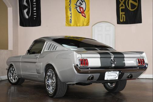 Silver 1965 Ford Mustang Base
