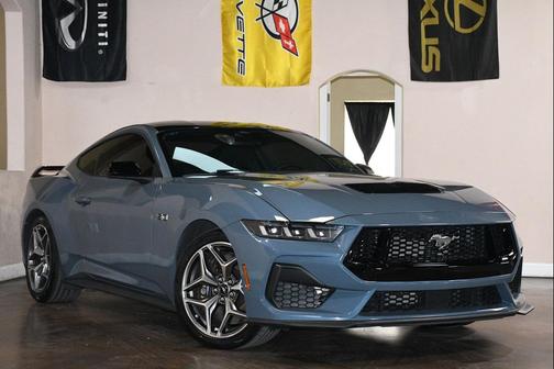 Vapor Blue 2024 Ford Mustang GT Premium