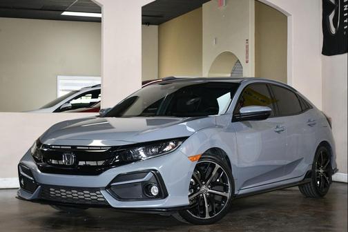 Sonic Gray Pearl 2021 Honda Civic Sport