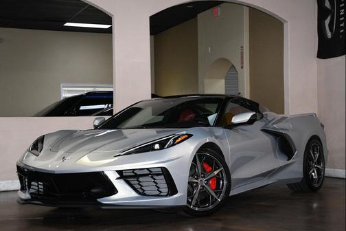 Silver Flare Metallic 2022 Chevrolet Corvette Stingray w/1LT