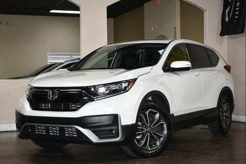 Platinum White Pearl 2021 Honda CR-V 2WD EX-L