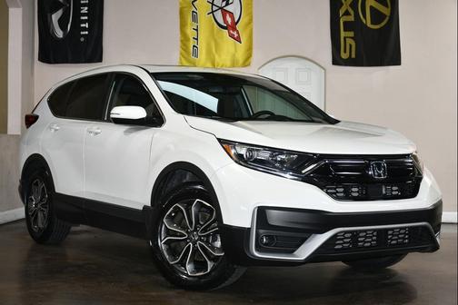 Platinum White Pearl 2021 Honda CR-V 2WD EX-L