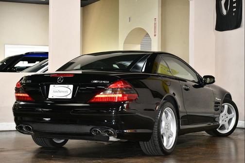 Black 2003 Mercedes-Benz SL-Class SL 55 AMG