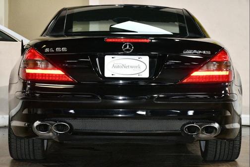 Black 2003 Mercedes-Benz SL-Class SL 55 AMG