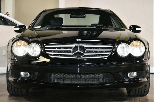 Black 2003 Mercedes-Benz SL-Class SL 55 AMG