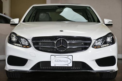 Polar White 2014 Mercedes-Benz E-Class 4MATIC