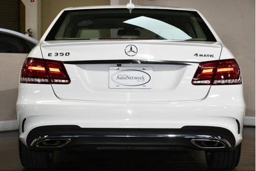 Polar White 2014 Mercedes-Benz E-Class 4MATIC