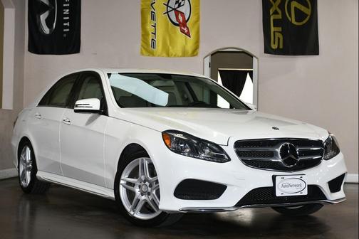 Polar White 2014 Mercedes-Benz E-Class 4MATIC