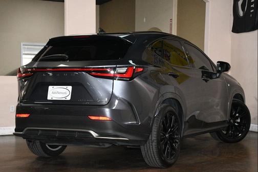 Cloudburst Gray 2025 Lexus NX 450h+ F SPORT Handling