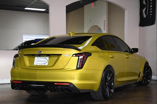 Cyber Yellow Metallic 2024 Cadillac CT5-V V-Series Blackwing