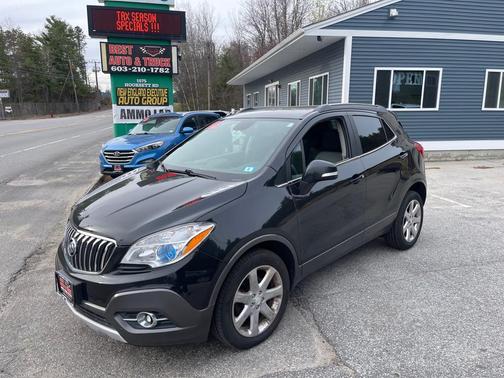 Carbon Black Metallic 2016 Buick Encore Leather