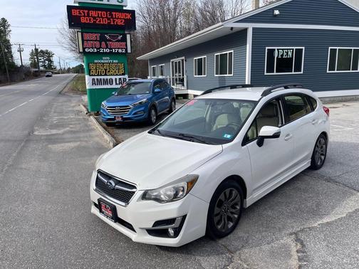 Crystal White Pearl 2016 Subaru Impreza 2.0i Sport Premium
