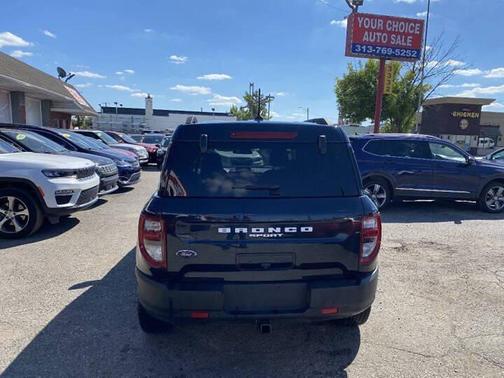 Alto Blue Metallic Tinted Clearcoat 2022 Ford Bronco Sport Big Bend