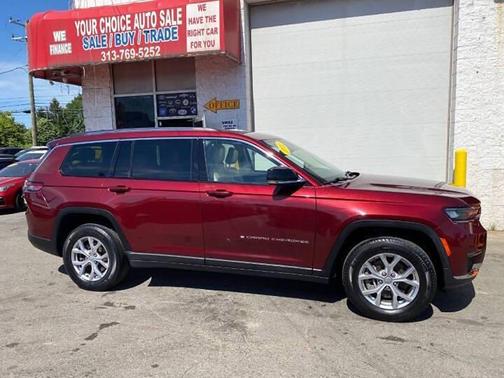 Velvet Red Pearlcoat 2021 Jeep Grand Cherokee L Limited