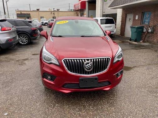 Chili Red Metallic 2018 Buick Envision Preferred