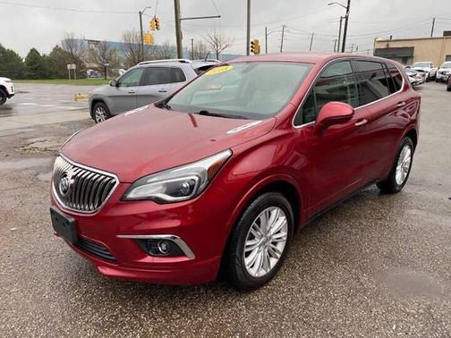Chili Red Metallic 2018 Buick Envision Preferred