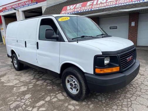 Summit White 2013 GMC Savana 2500 Work Van