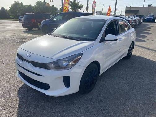 Clear White 2019 Kia Rio S