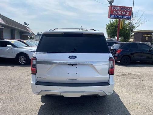 White Platinum Metallic Tri-Coat 2019 Ford Expedition Platinum 4x4 4dr SUV