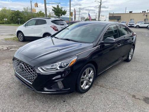 Phantom Black 2018 Hyundai SONATA Sport+