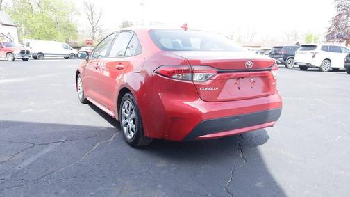Barcelona Red Metallic 2020 Toyota Corolla LE